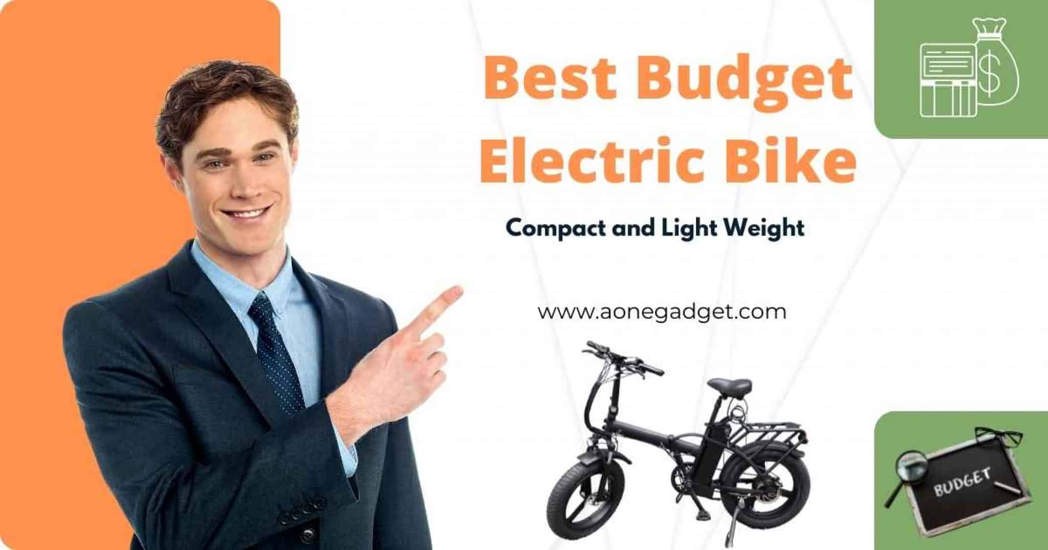 Best Budget Electric Bike Electric Bike Below 1000 Compact & Light